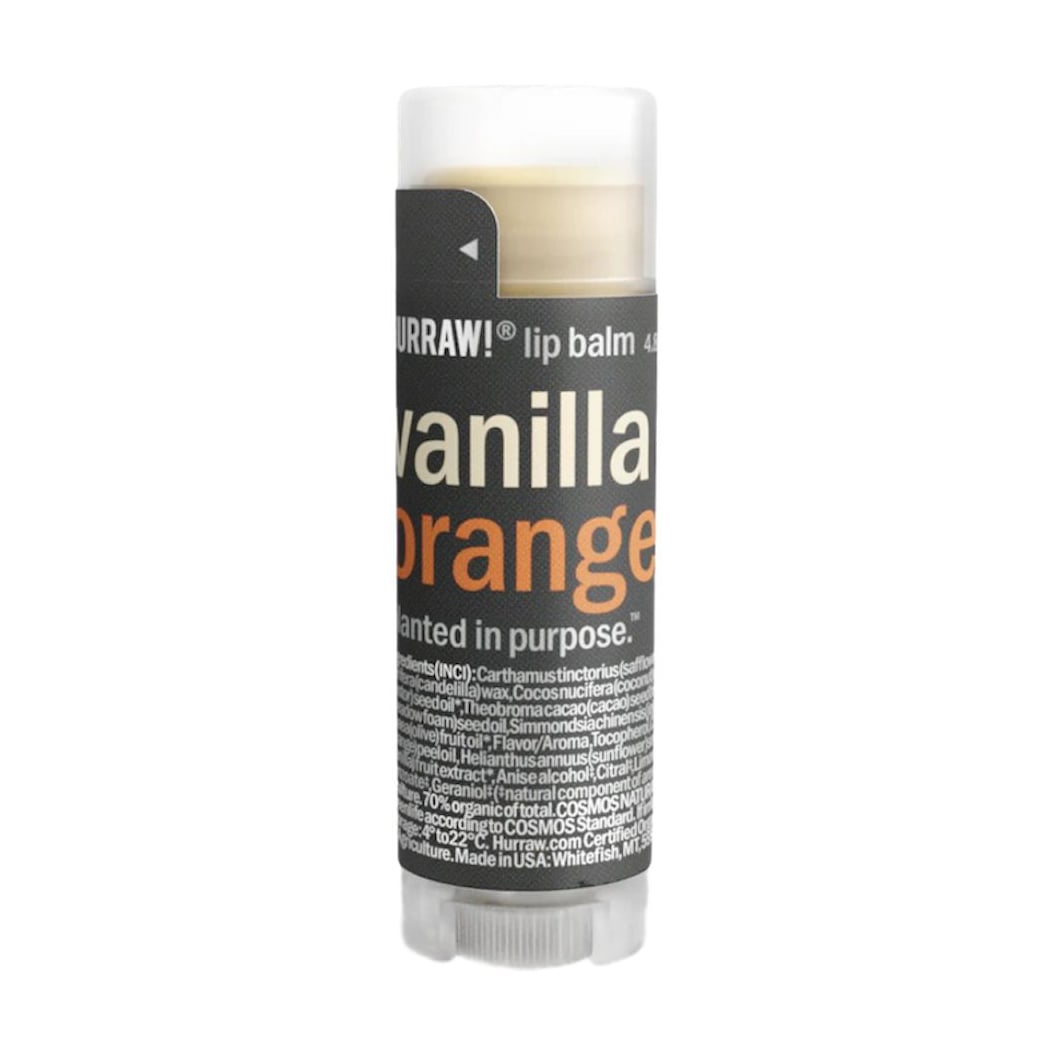 Бальзам для губ Hurraw! Vanilla &amp; Orange Lip Balm, 4.8 г